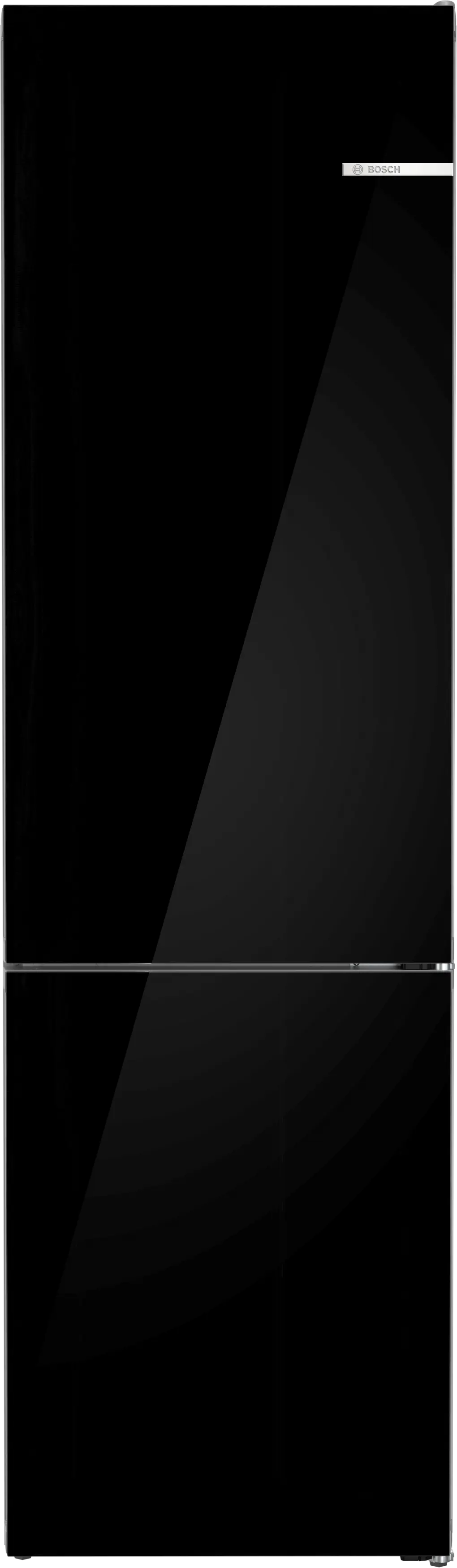 Combine frigorifice - Combină frigorifică independentă 203 x 60 cm, Bosch Seria 6, Negru