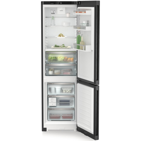 Combina frigorifica Liebherr CBNbda 572i, 360 l, No Frost, BioFresh, DuoCooling, Interior Fit, Clasa A, H 201.5 cm, Negru Antracit [6]