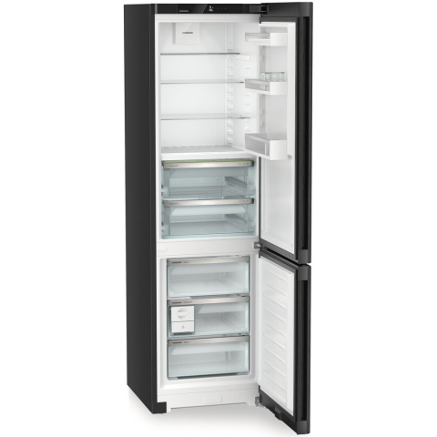 Combina frigorifica Liebherr CBNbda 572i, 360 l, No Frost, BioFresh, DuoCooling, Interior Fit, Clasa A, H 201.5 cm, Negru Antracit [3]