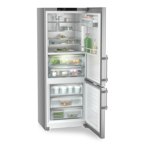 Combina frigorifica Liebherr CBNsda 775i Prime, BioFresh, NoFrost, 473 l, H 201.5 cm, Clasa A, SmartSteel [1]