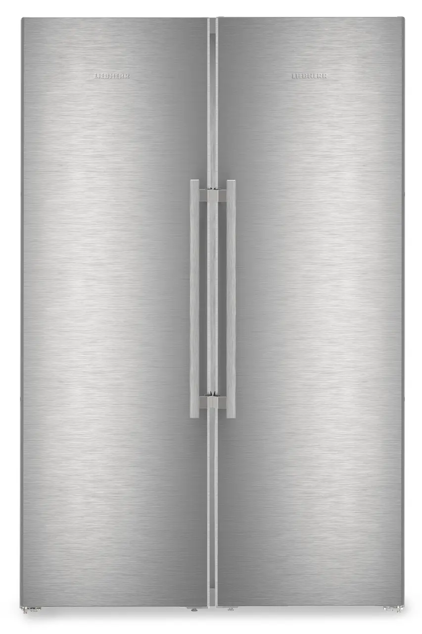 Freestanding - Combina frigorifica Side by Side Liebherr XRFsd 5230 Plus, EasyFresh, NoFrost, 676 l, EasyOpen, Display tactil, Clasa D, SmartSteel, Vario Space,