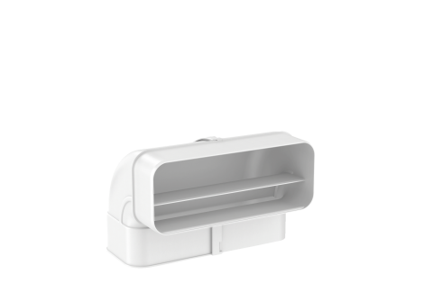 Consumabile & accesorii - Cot pentru conducte plate Miele DFK-BVK 90, cot vertical de 90°, cu 150 mm adâncime și înălțime