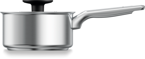 Consumabile & accesorii plite - Cratiță din inox cu capac Miele KMST 1615-3, 16 cm / 1,5 l, pentru toate plitele