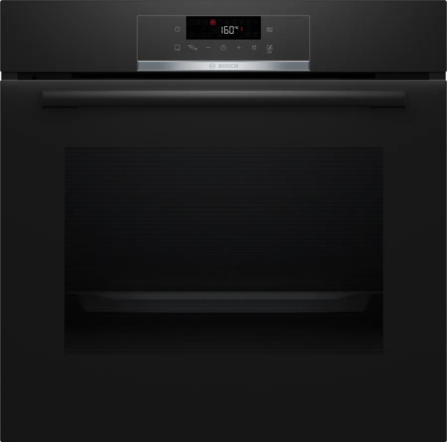 Cuptoare electrice - Cuptor Bosch Seria 4, multifuncțional, încorporabil, 60 x 60 cm, Negru