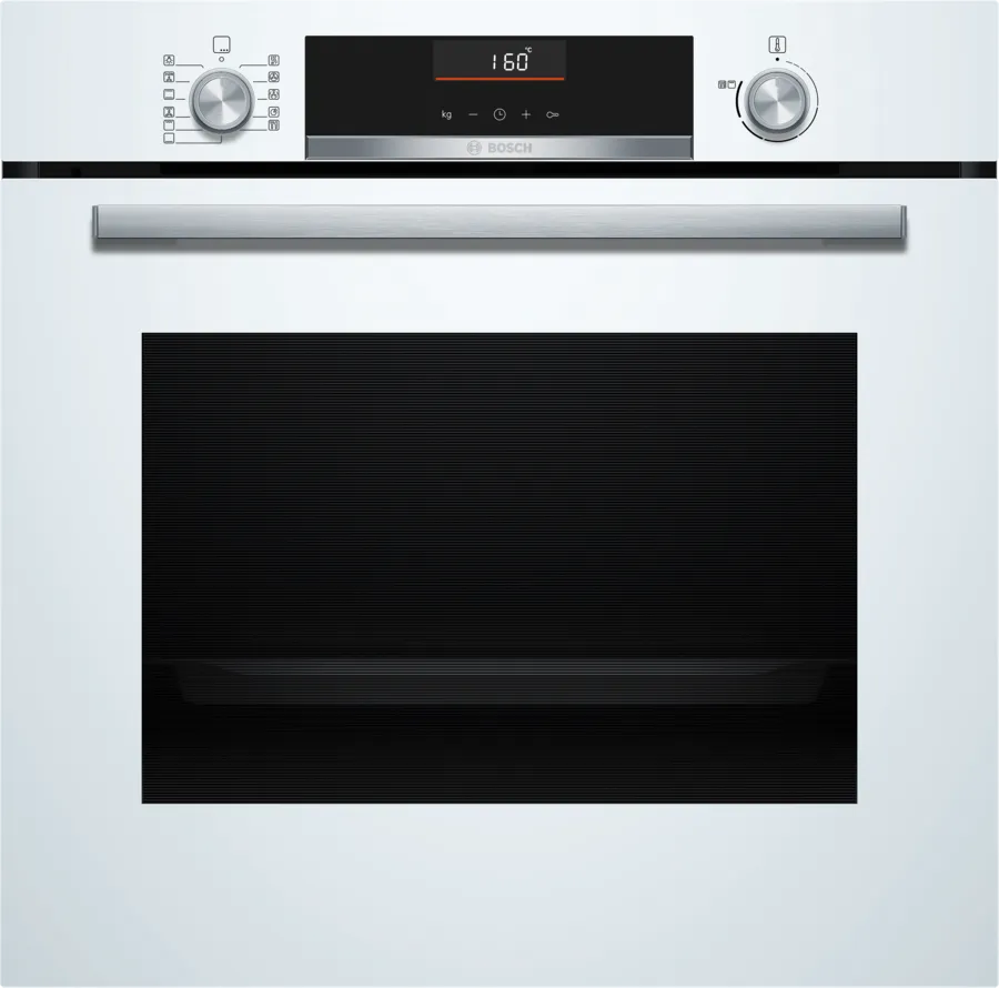 Cuptoare electrice - Cuptor Bosch Seria 6, multifuncțional, încorporabil, 60 x 60 cm, Alb