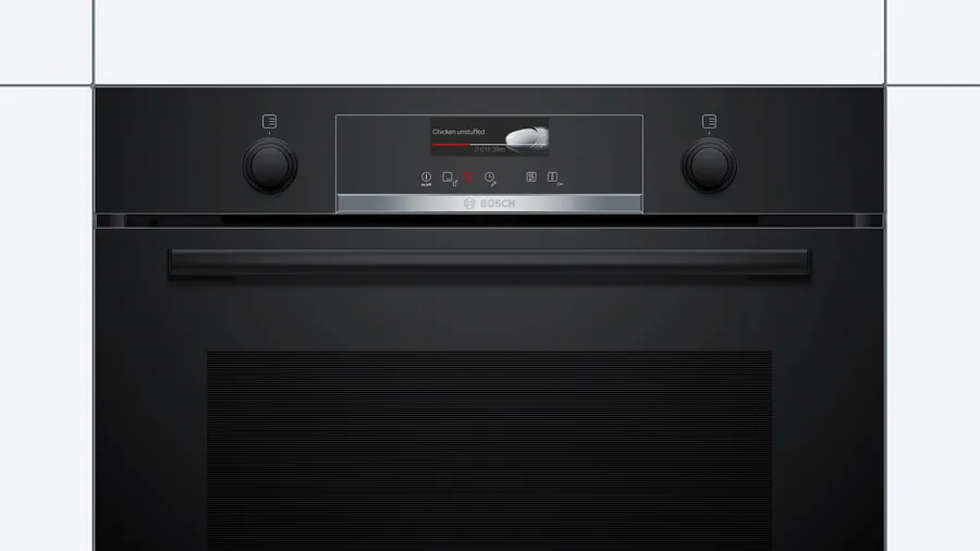 Cuptor Bosch Seria 6, multifuncțional, încorporabil, 60 x 60 cm, Negru [2]