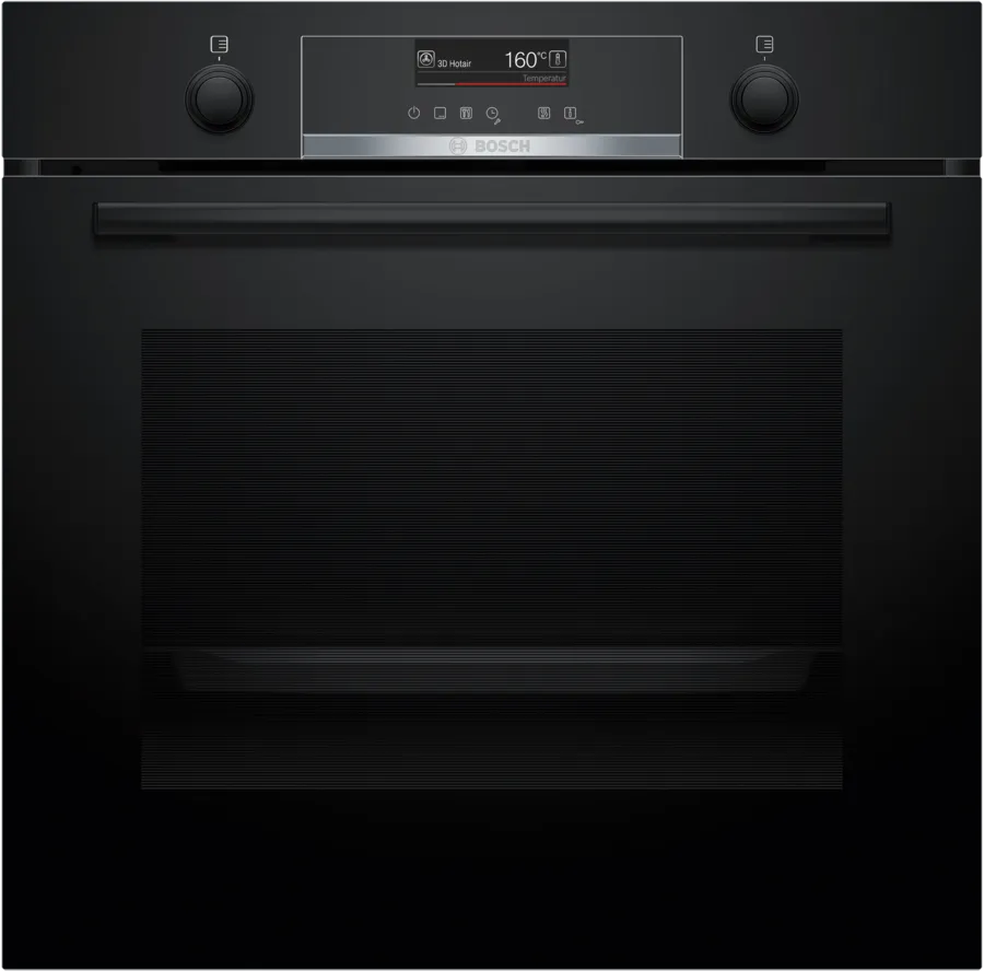 Cuptoare electrice - Cuptor Bosch Seria 6, multifuncțional, încorporabil, 60 x 60 cm, Negru