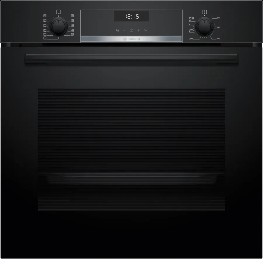 Cuptoare electrice - Cuptor bosch Seria 6, multifuncțional, încorporabil, 60 x 60 cm, Negru