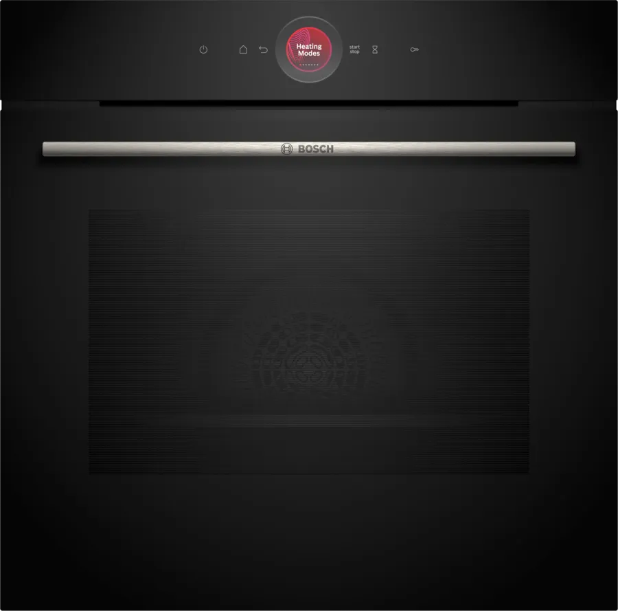 Cuptoare electrice - Cuptor Bosch seria 8 multifuncțional, încorporabil, 60 x 60 cm, Negru HBG7322B1