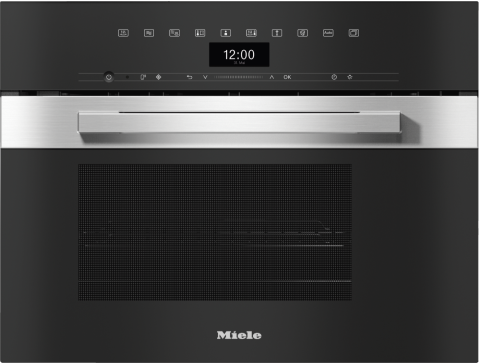Electrocasnice - Cuptor cu aburi si microunde Miele DGM 7440 Otel inoxidabil