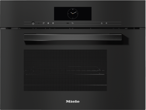 Electrocasnice - Cuptor cu aburi si microunde Miele DGM 7840 Negru obsidian