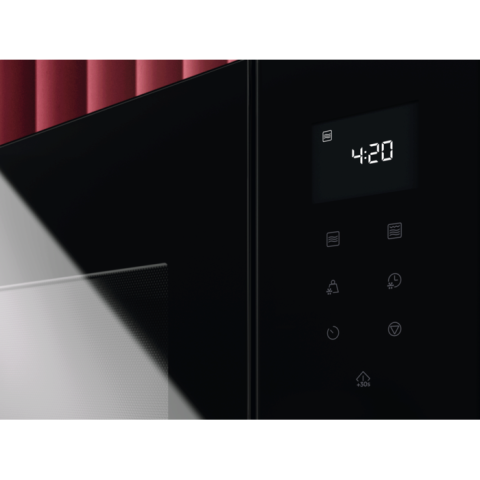 Cuptor cu microunde incorporabil AEG OS5MG20EB, 20 l, Putere microunda 800 W, Putere grill 1000 W,Afisaj digital, Timer electronic [3]