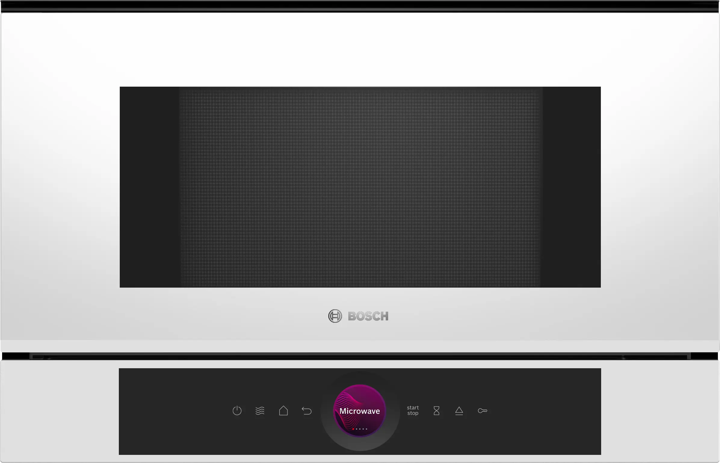 Electrocasnice - Cuptor cu microunde încorporabil, Bosch Seria 8, Alb