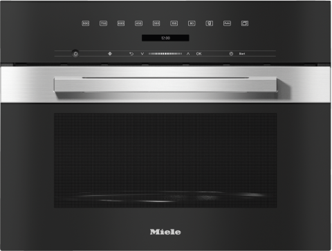 Electrocasnice - Cuptor cu microunde incorporabil Miele M 7240 TC Otel inoxidabil