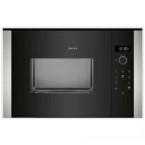 Cuptoare - Cuptor cu microunde incorporabil Neff HLAWD53N1F, 25 l, 900 W, 7 programe automate, Touch Control