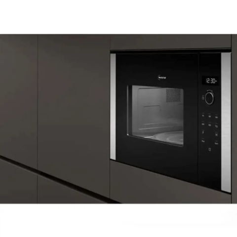 Cuptor cu microunde incorporabil Neff HLAWD53N1F, 25 l, 900 W, 7 programe automate, Touch Control [3]