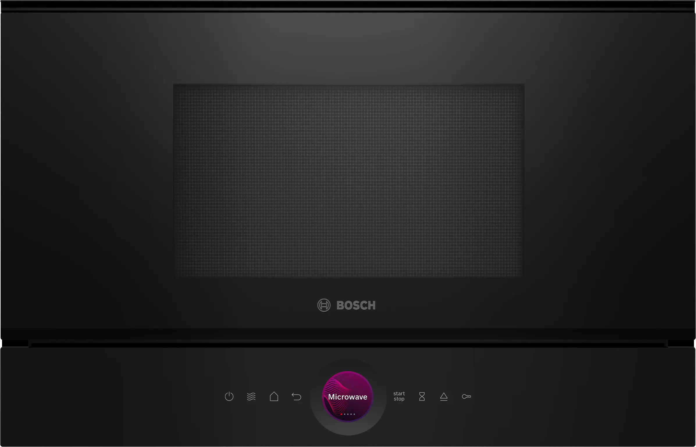 Electrocasnice - Cuptor cu microunde încorporat cu funcție grill, Bosch Seria 8, Negru