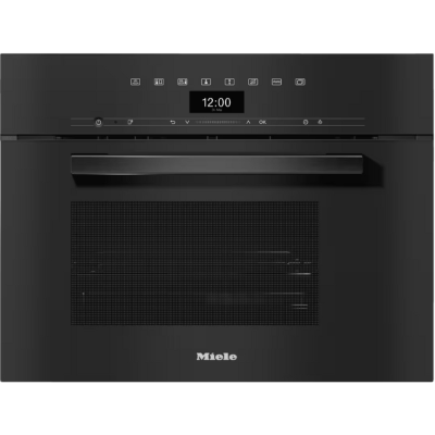 Electrocasnice - Cuptor electric incorporabil Miele Gold DGC 7440 HC Pro Combi cu Abur Compact, 60 cm, Negru Obsidian