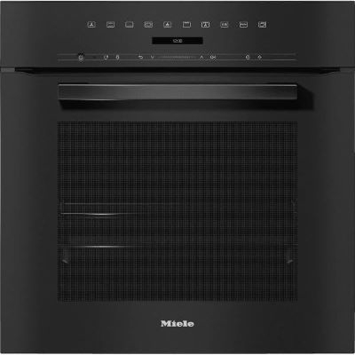 Electrocasnice - Cuptor electric incorporabil Miele Gold H 7264 BP Obsidian Black, piroliza, 76 l, Umiditate Plus, Miele@home