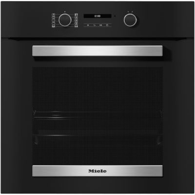 Cuptoare - Cuptor electric Miele H 2465 B ACTIVE Efect negru obsidian din oțel inoxidabil, PerfectClean, EasyControl Plus, AirFry