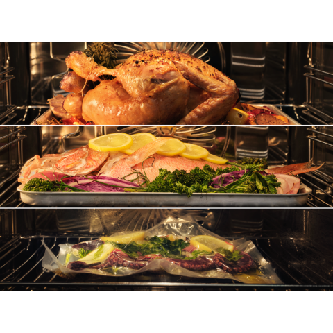 Cuptor incorporabil AEG TP9SB831AB, Electric, SteamPro, Autocuratare cu abur, 70 l, Clasa A++, Wi-Fi, negru [3]