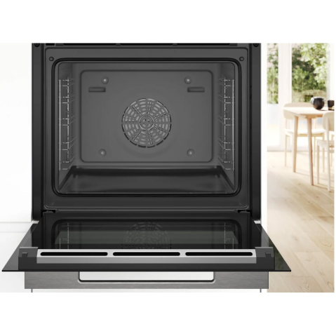 Cuptor incorporabil Bosch Seria 8 HBG7541B1, Electric, 71 l, Multifunctional, 14 functii , Home Connect, Grill, Air Fry, Autocuratare EcoClean Direct, Clasa A+ [4]