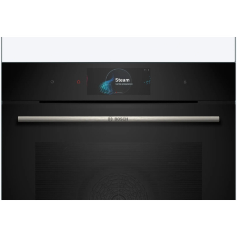 Cuptor incorporabil Bosch Seria 8 HRG7784B1, Electric, 71 l, Multifunctional, Perfect Steam, 22 functii , Autocuratare pirolitica, Grill, Air Fry, Home Connect, Clasa A+ [1]