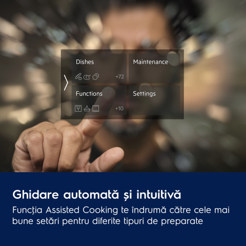 Cuptor incorporabil ELECTROLUX LOC9P3XZ, Electric, Gatire cu abur, Autocuratare pirolitica, 72 l, Clasa A++, Wi-Fi, negru [1]