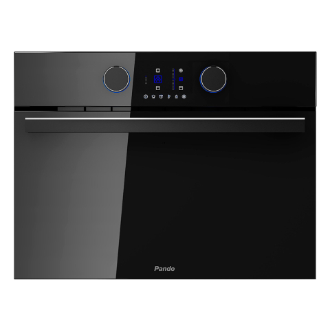 Electrocasnice - Cuptor incorporabil Pando PHT-941, 45 cm, 44 l, ecran TFT, Pando Chef, Steam Cleaning System, Gama Premium