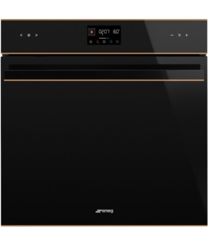 Cuptoare cu aburi - Cuptor SMEG SOP6602TNR Dolce Stil Novo, 60 cm, tehnologie de gatit Galileo, curatare pirolitica