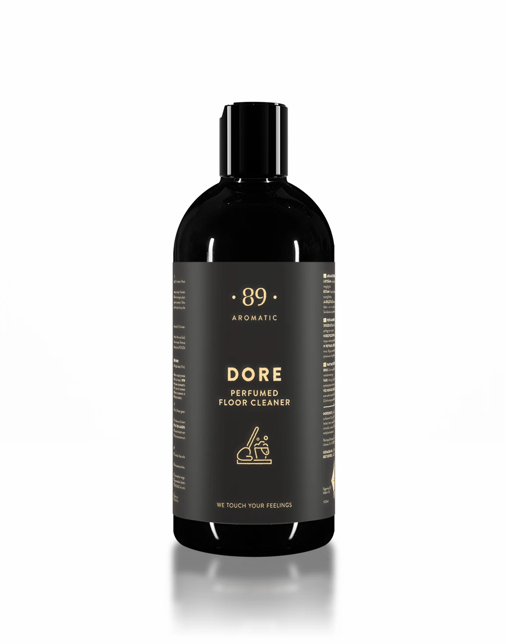 Produse de curățenie - Detergent parfumat pentru pardoseli Aromatic 89, 1000 ml, fără clătire, 2 arome