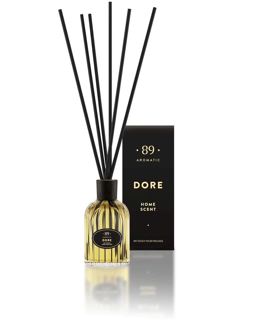 Aromatic 89 - Difuzor de parfum cu bețișoare Aromatic 89 Retro Collection, 250 ml, până la 120 de zile, 24 de arome
