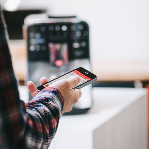 Espressor Automat Melitta® Barista T Smart F830-101, 15 Bari, LCD Touch, 18 specialitati , aplicatia Melitta Connect, recipient boabe 2 compartimente [3]