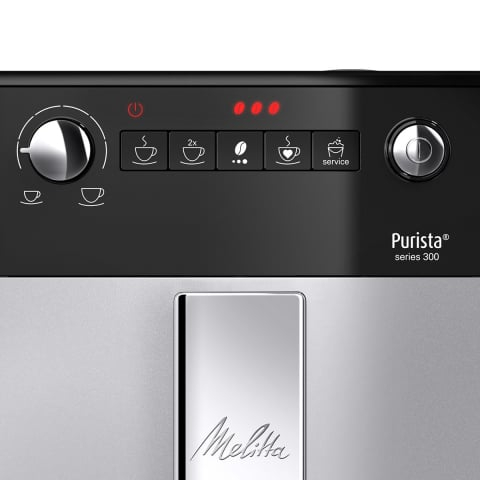 Espressor Automat Melitta Purista, 15 bar, 5 niveluri de granulație, Super Silent, Super SLIM 20cm [5]