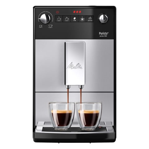 Espresoare - Espressor Automat Melitta Purista, 15 bar, 5 niveluri de granulație, Super Silent, Super SLIM 20cm