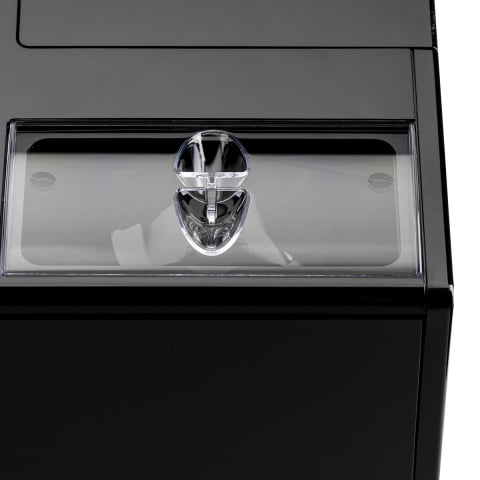 Espressor automat Melitta® Solo Pure Black E950-222, 1400W, 15 bari, 1.2l, Rezervor boabe, Slim 20cm, Negru [5]