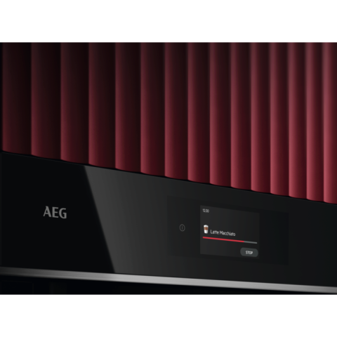 Espressor incorporabil AEG TC8NK7B Seria 8000, Control touch, 12 programe, Display TFT [5]
