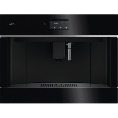 Espresoare incorporabile - Espressor incorporabil AEG TC8NK7B Seria 8000, Control touch, 12 programe, Display TFT
