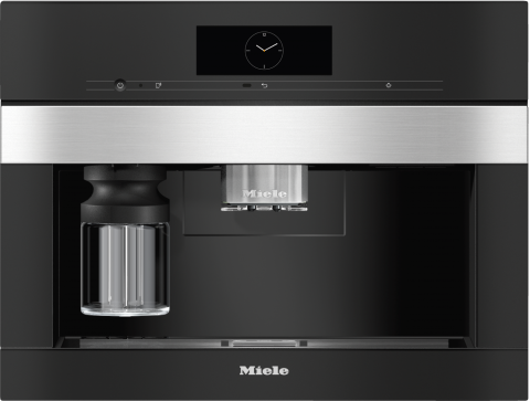 Electrocasnice - Espressor incorporabil Miele CVA 7845 GRGR (VitroLine), 1.4W, recipient apa 2.7 l, recipient lapte 0.7 l, capacitate boabe cafea 600g