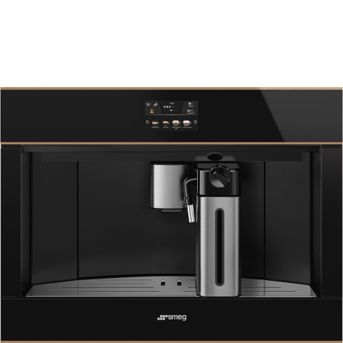 Electrocasnice - Espressor incorporabil SMEG Dolce Stil Novo, CMS4604NR, negru