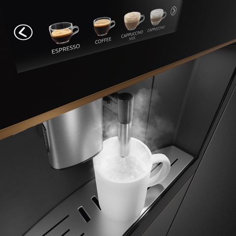Espressor incorporabil SMEG Dolce Stil Novo, CMS4604NR, negru [6]