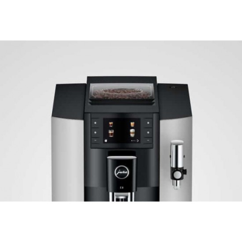 JURA E8 Platin  – Espressor automat premium cu 17 specialitati de cafea si ecran color [5]