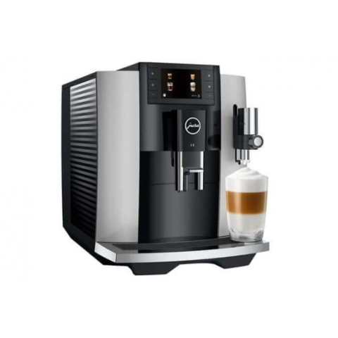 JURA E8 Platin  – Espressor automat premium cu 17 specialitati de cafea si ecran color [2]