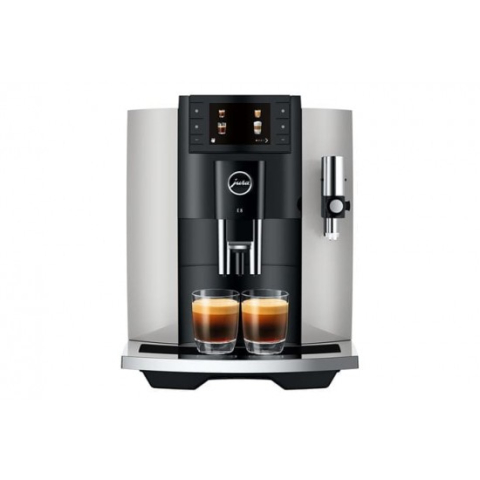 Electrocasnice - JURA E8 Platin  – Espressor automat premium cu 17 specialitati de cafea si ecran color