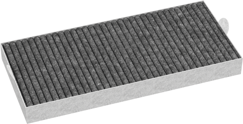 Consumabile & accesorii hote - Filtru AirClean cu cărbune activ Miele DKF 35-P, pentru KMDA 7272-1, 7473-1, 7x76-1 și DAC xxxx