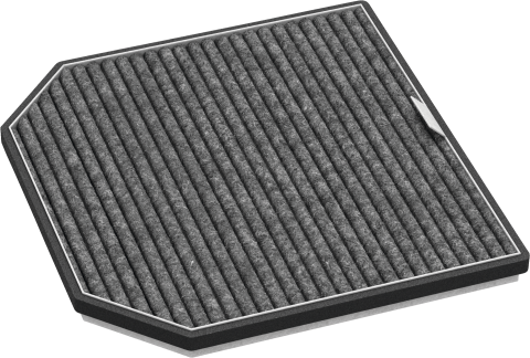 Consumabile & accesorii hote - Filtru AirClean cu cărbune activ Miele DKF 9-P, pentru hota DA 249-4