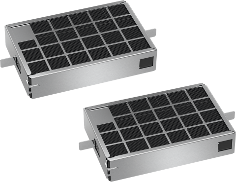 Consumabile & accesorii hote - Filtru cu cărbune reactivabil Miele DKF 31-R, 2 bucăți fără cadru, pentru hote DAS cu recirculare