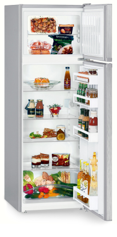 Freestanding - Frigider cu două uși Liebherr CTPele251-26 SmartFrost aspect oțel inoxidabil