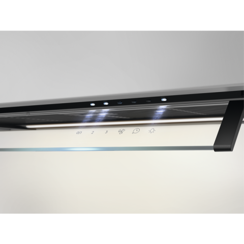 Hota complet incorporabila AEG GDE686HB Seria 6000, 60 cm, 750 mc/h, Conectivitate plita, Negru [2]