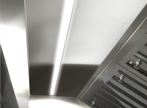 Hota de perete Pando P-1001 / 120 V.1050 , inox , filtru profesional . [1]